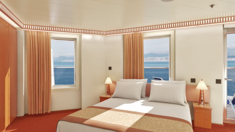 Cabina cu balcon de lux cat. 9C