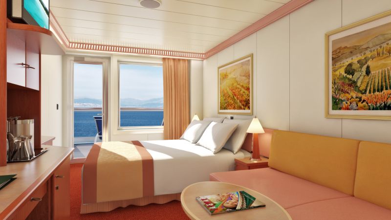 Cabina cu balcon extins 8M