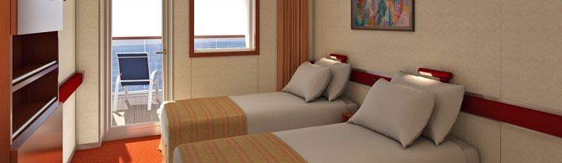 Cabina cu balcon extins 8M