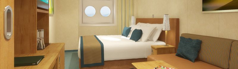 Cabina cu vedere la ocean cu hublou PT