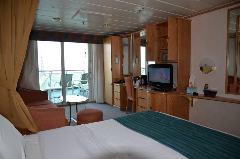 Cabina superioara cu balcon cat. D2