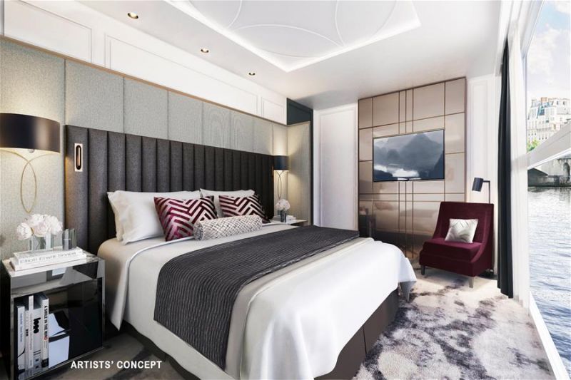 Suitele Crystal cu geam panoramic cu doua dormitoare interconectate CS