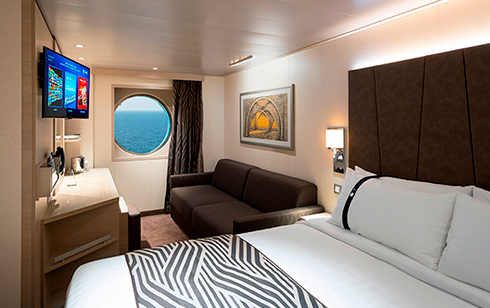 Cabina exterioara cu geam Deluxe