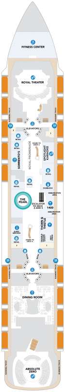 Puntea 5, Legend of the Seas