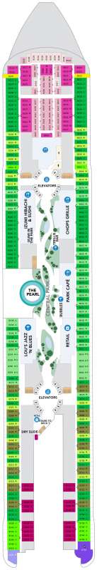 Puntea 8, Legend of the Seas