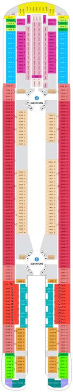 Puntea 10, Legend of the Seas