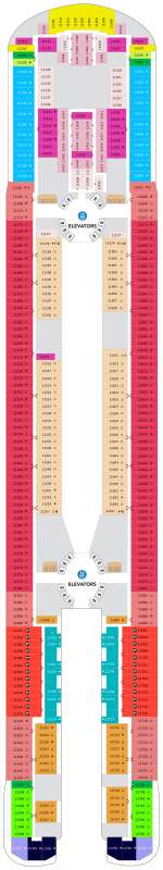 Puntea 11, Legend of the Seas