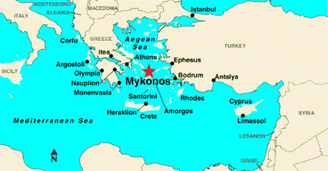 Mykonos, Grecia